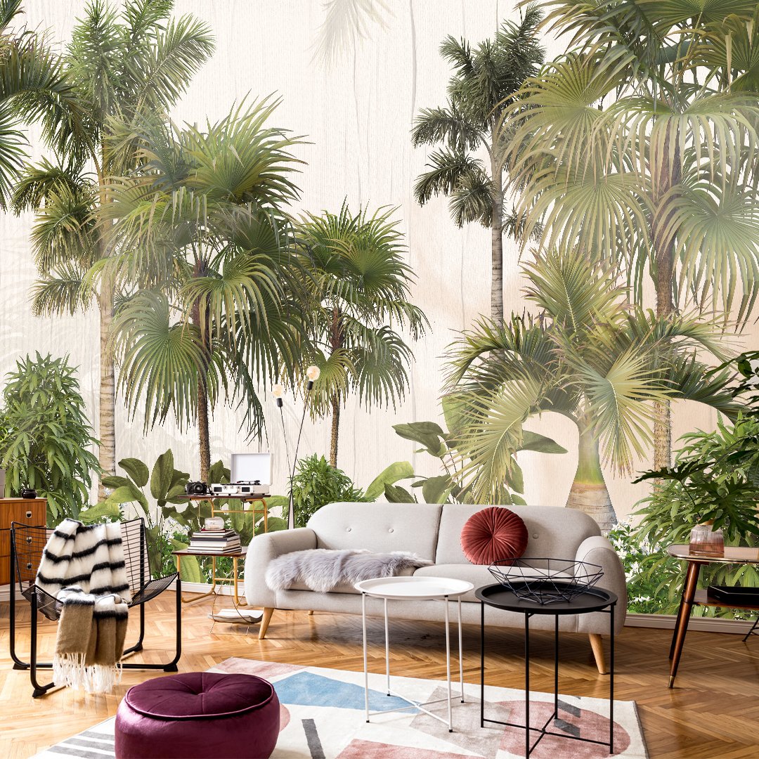 3D Tropical Tree Wallpaper DDS385