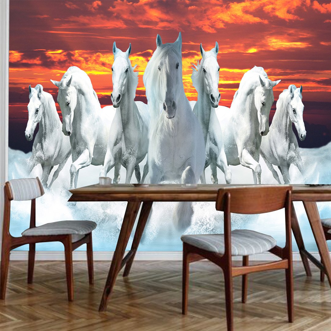 Customised 3D Horse Wallpaper DDS434