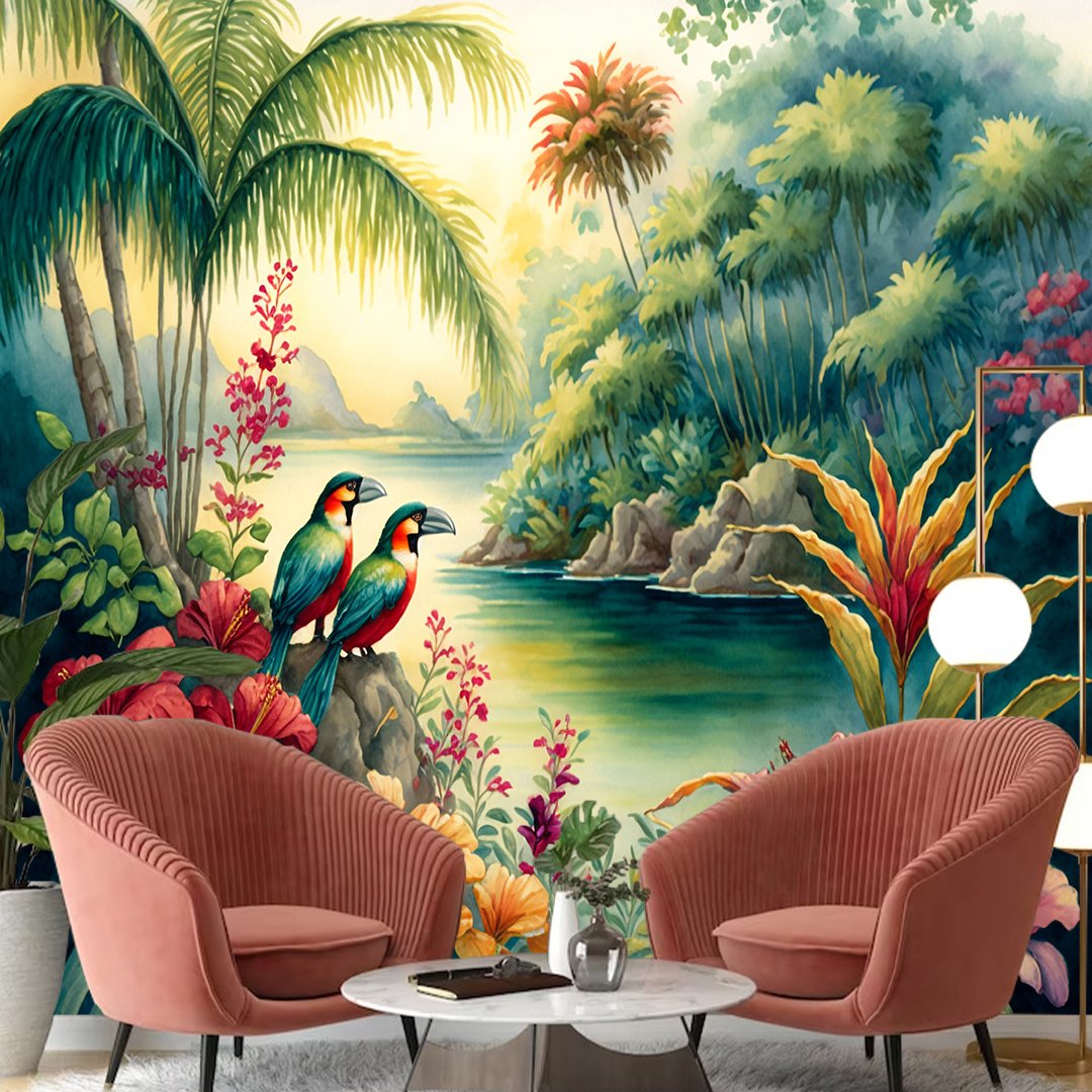 3D Tropical Wallpaper DDS530 2