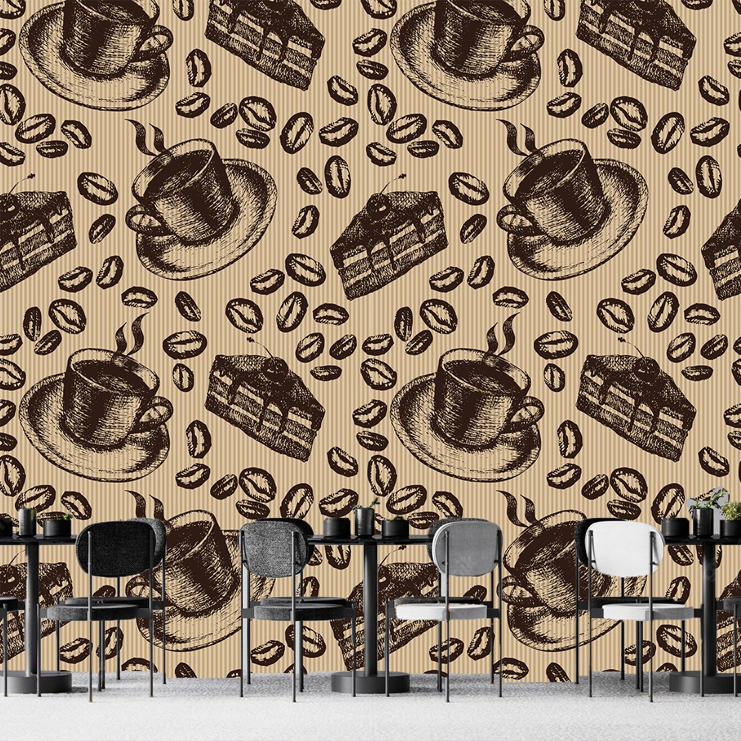 Cafe Wallpaper DDS260