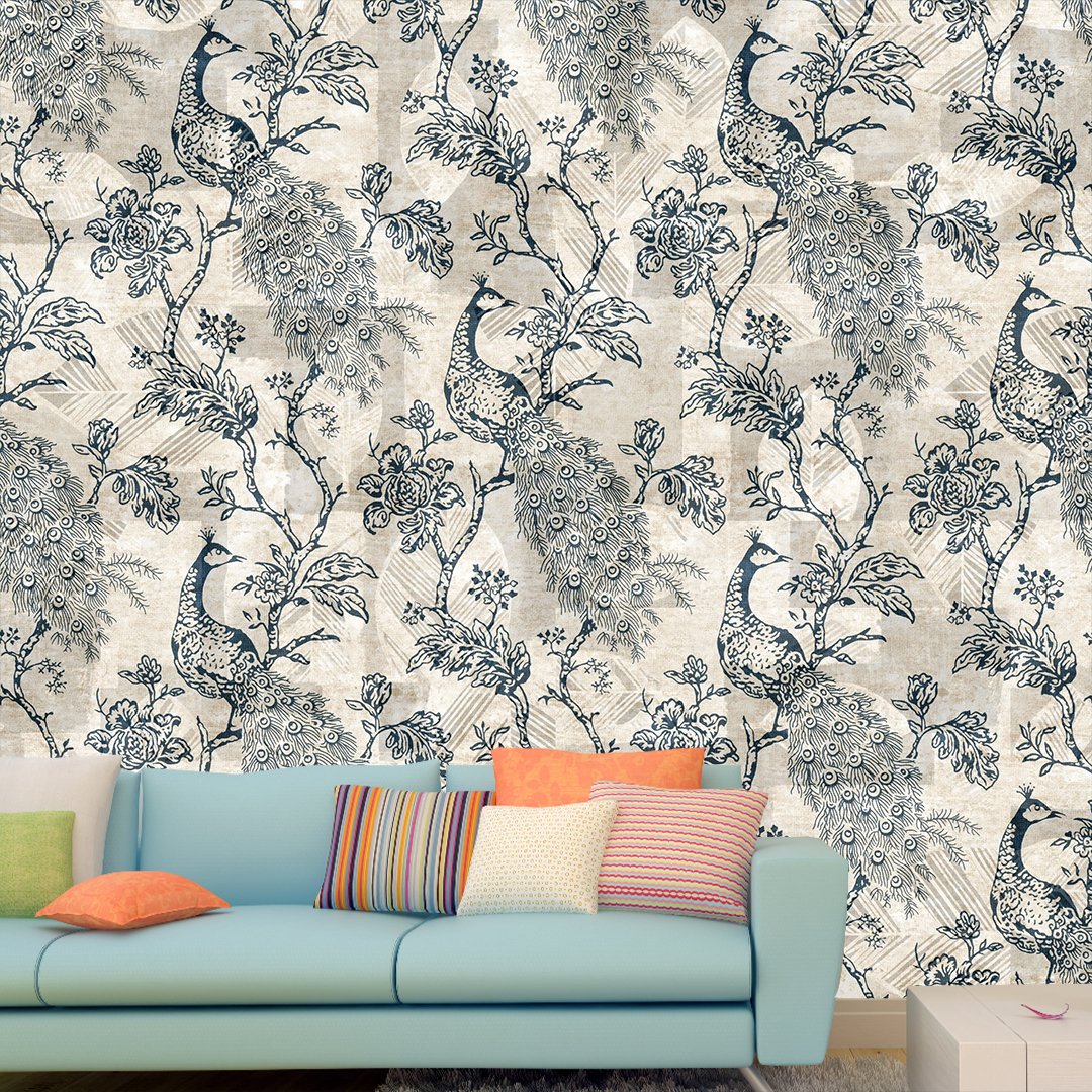 Peacock Wallpaper DDS035