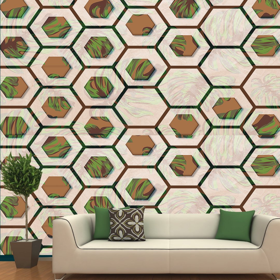 3D Customized Wallpaper DDS048