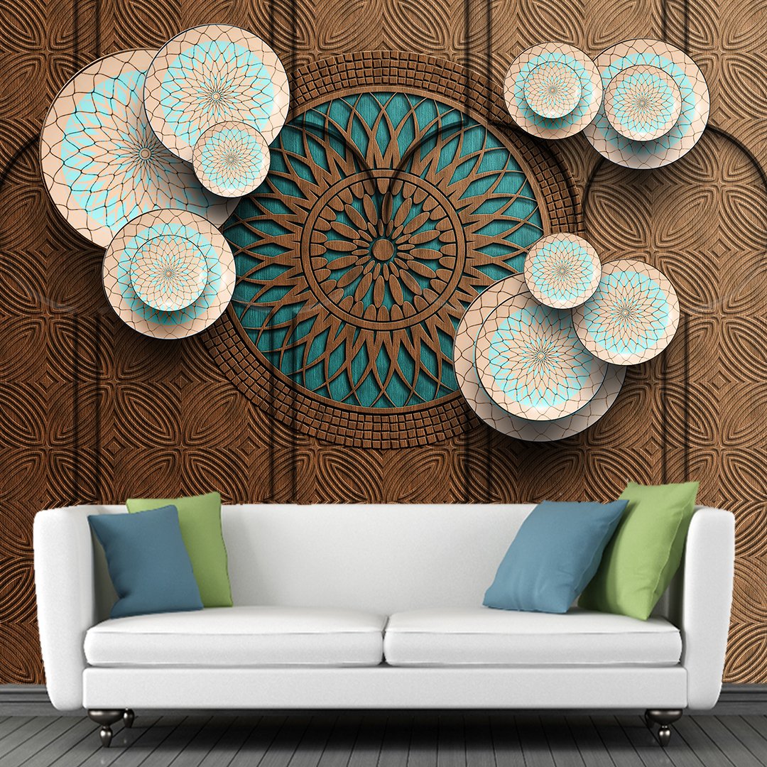 3D Pattern Customized Wallpaper DDS080