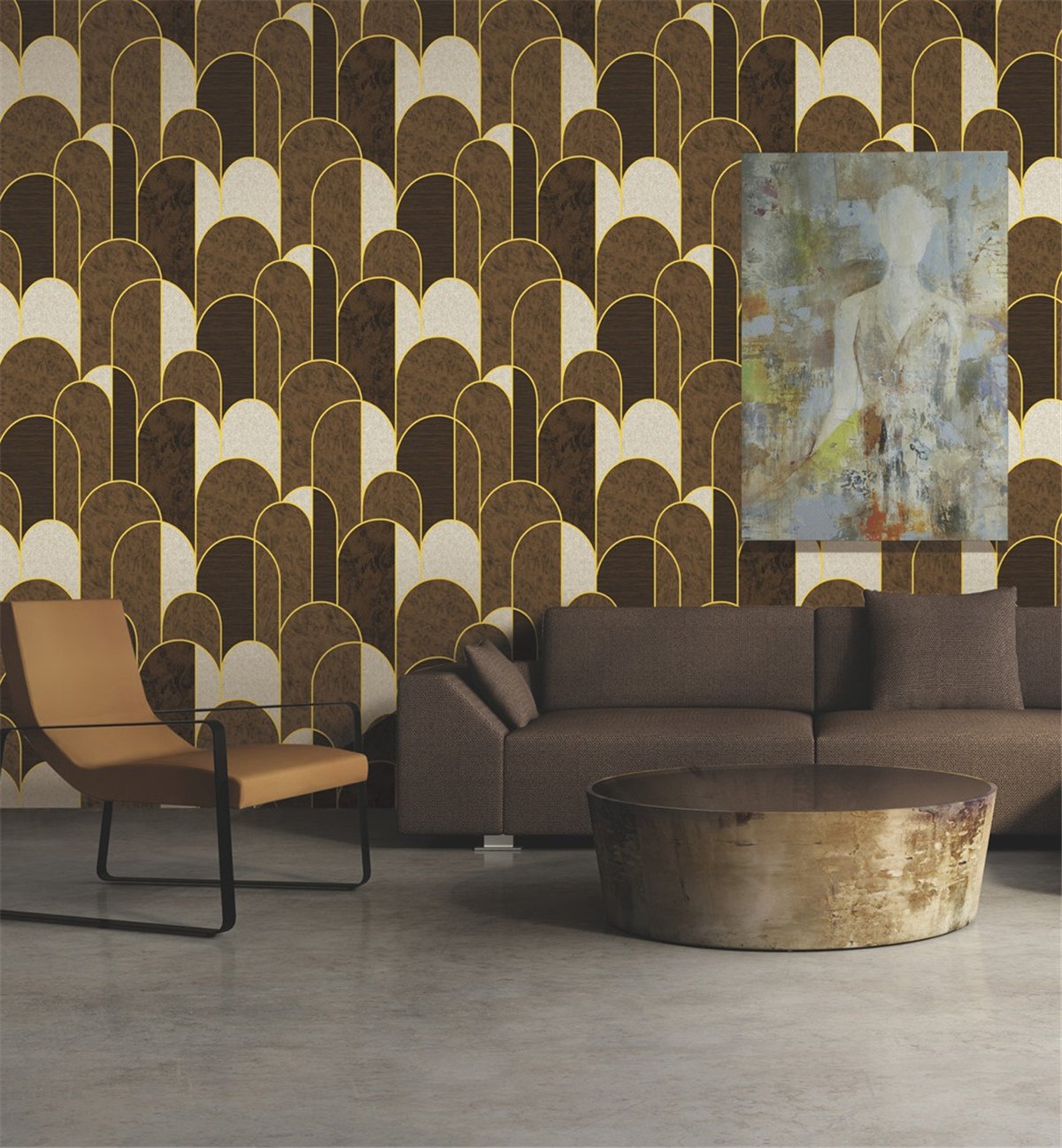 Romeo Tree Design - PVC Wallpaper MC3105 2