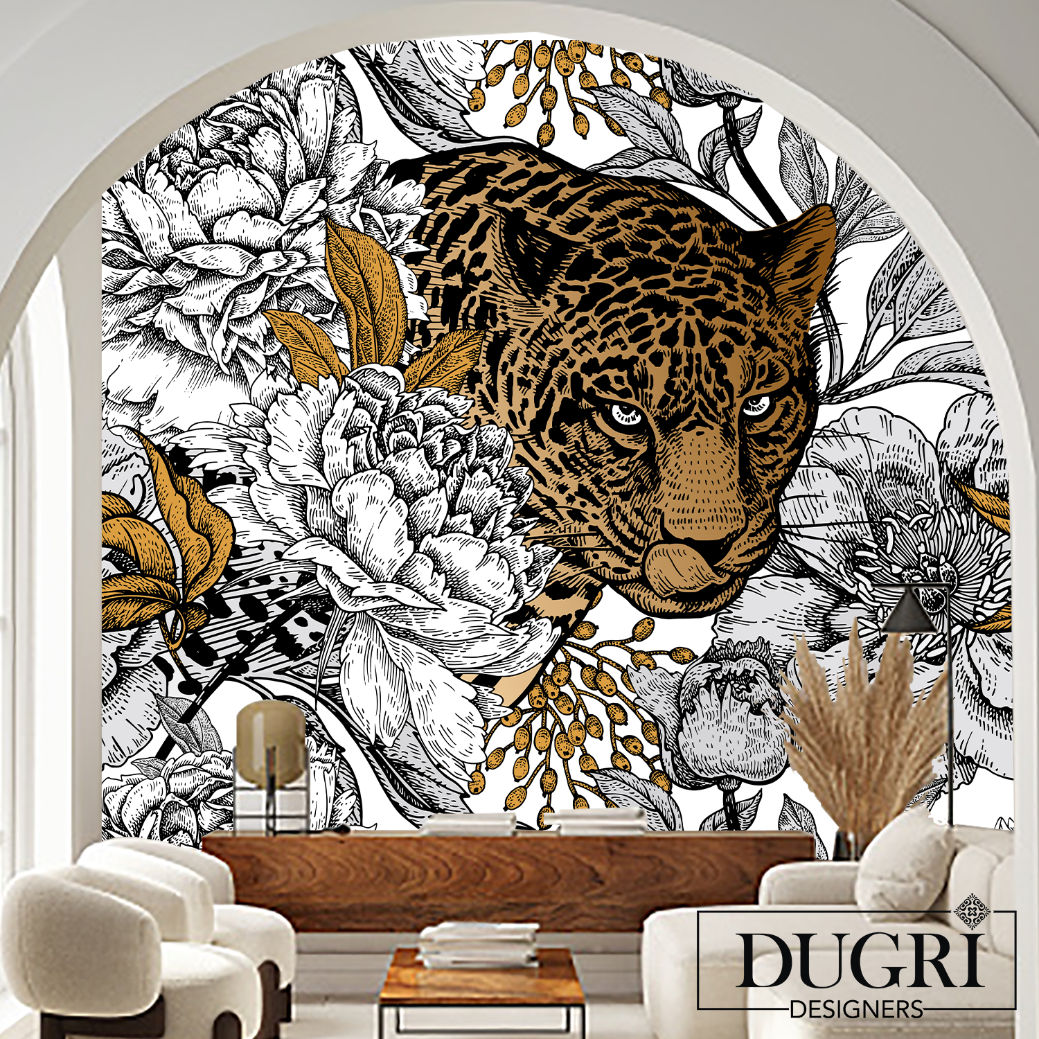 3D Tiger Customized Wallpaper DDS326